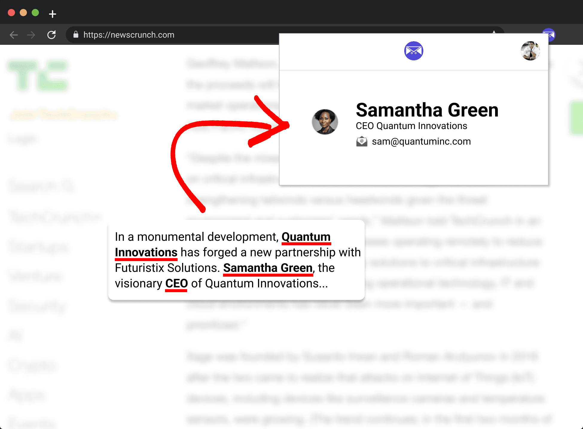 MailMentor Screen Shot